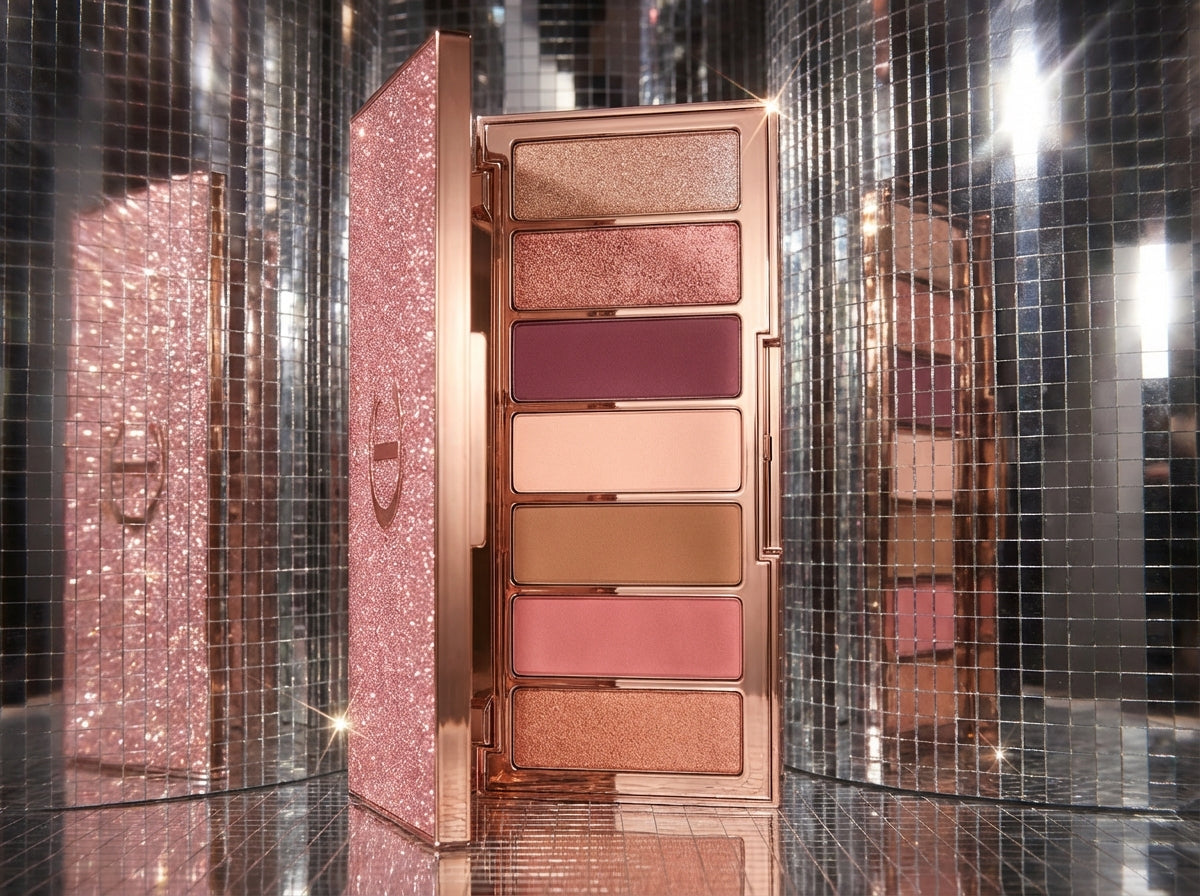 Strahlende Rouge- & Lidschattenpalette